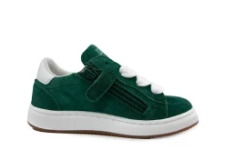 Sneakers^Pinocchio Sneaker Groen Suede Combi