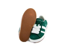 Sneakers^Pinocchio Sneaker Groen Suede Combi