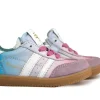 Sneakers^Pinocchio Sneaker Roze Blauw Combi