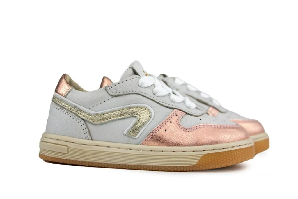 Sneakers^Pinocchio Sneaker Roze Combi