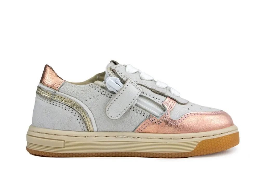 Sneakers^Pinocchio Sneaker Roze Combi