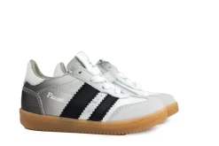 Sneakers^Pinocchio Sneaker Wit Grijs Combi
