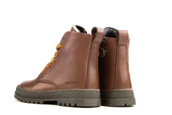 Veterboots En Bikerboots^Pinocchio Veterboot Mid Brown Combi