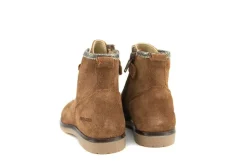 Veterboots En Bikerboots^Pinocchio Veterboot Middenbruin Suede
