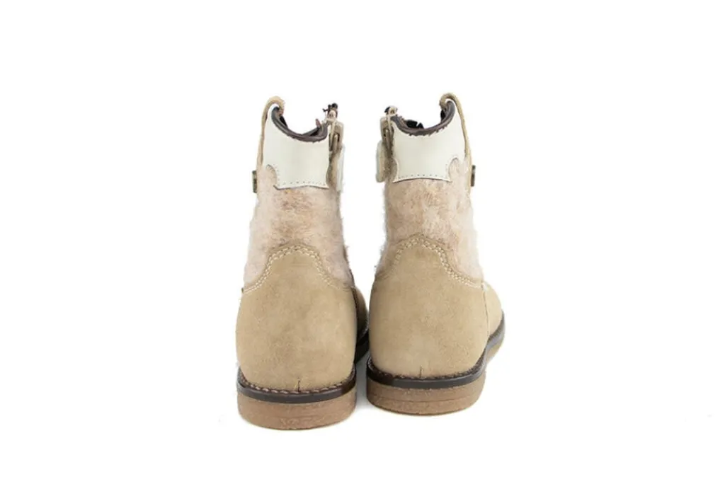 Laarzen^Pinocchio Western Boot Beige Combi