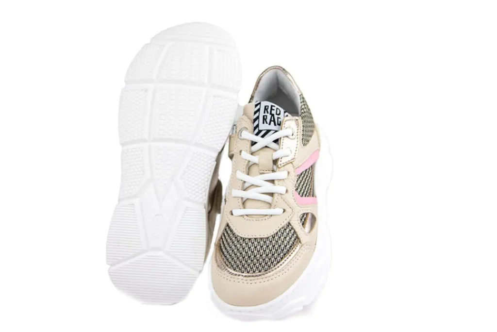 Sneakers^Red-Rag Red Rag Sneaker Beige Combi