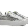 Sneakers^Red-Rag Red Rag Sneaker Silver Nappa
