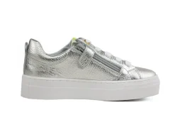 Sneakers^Red-Rag Red Rag Sneaker Silver Nappa
