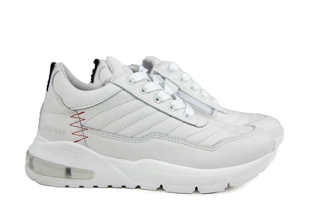 Sneakers^Red-Rag Red Rag Sneaker White Nappa