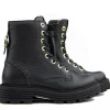 Veterboots En Bikerboots^Red-Rag Red Rag Veterboot Black Nappa