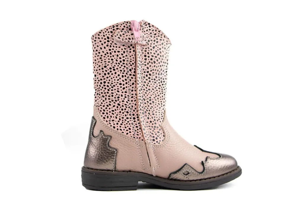 Laarzen^Red-Rag Red Rag Western Boot Red Combi