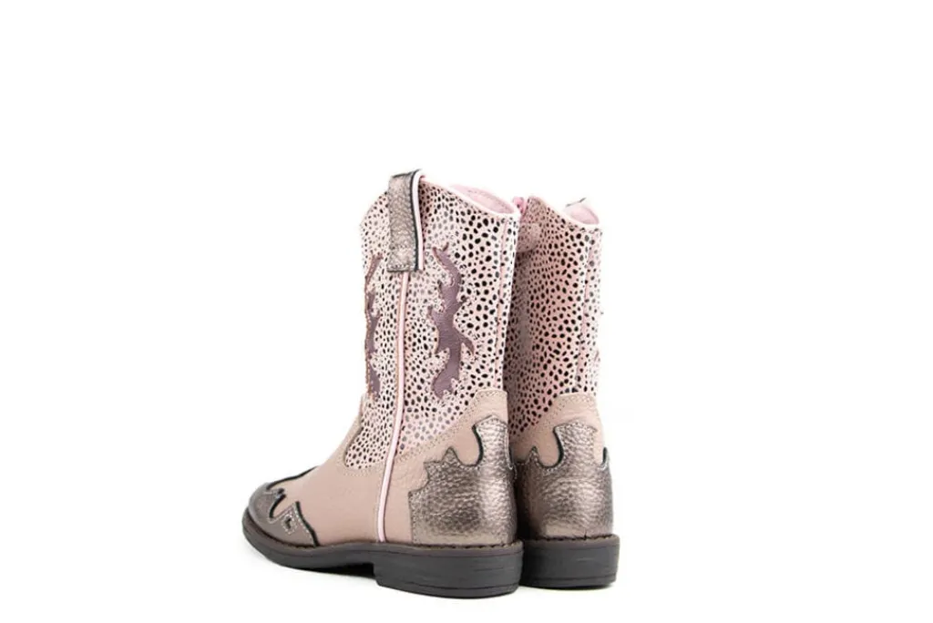 Laarzen^Red-Rag Red Rag Western Boot Red Combi