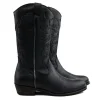 Laarzen^Red-Rag Red Rag Western Laars Black Nappa