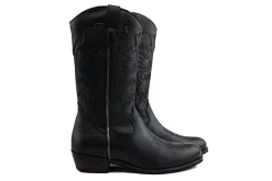 Laarzen^Red-Rag Red Rag Western Laars Black Nappa