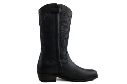 Laarzen^Red-Rag Red Rag Western Laars Black Nappa