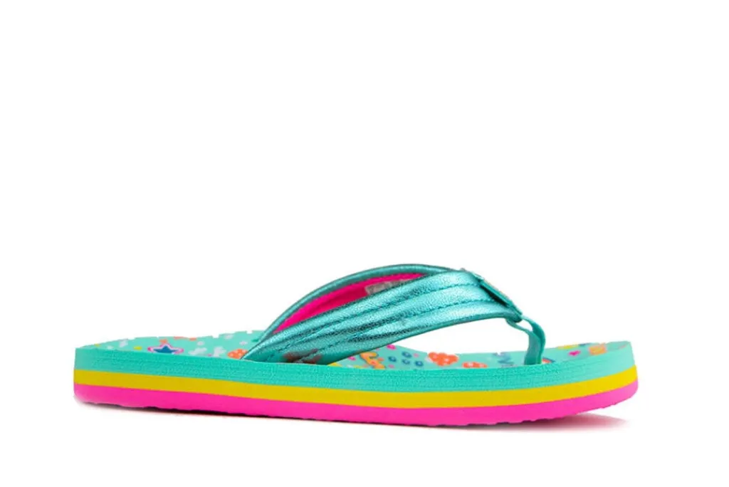 Slippers | Sandalen En Slippers^Reef Kids Ahi Love Rainbow