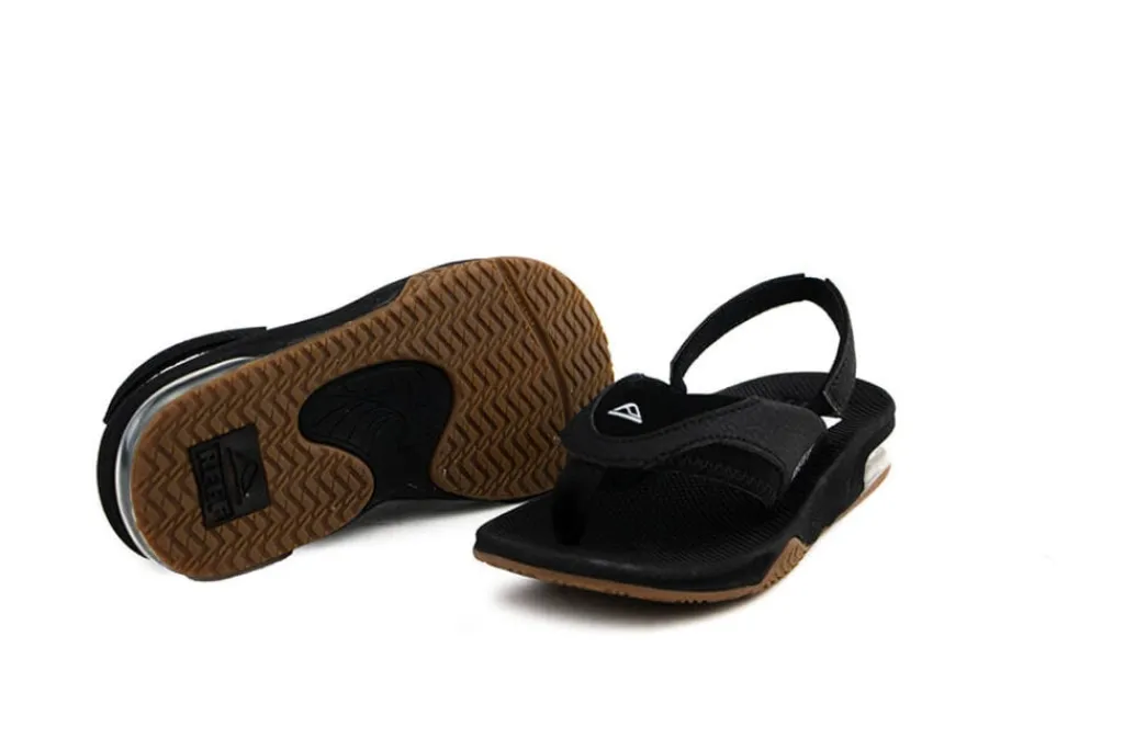 Sandalen En Slippers | Sandalen^Reef Little Fanning Black Silver