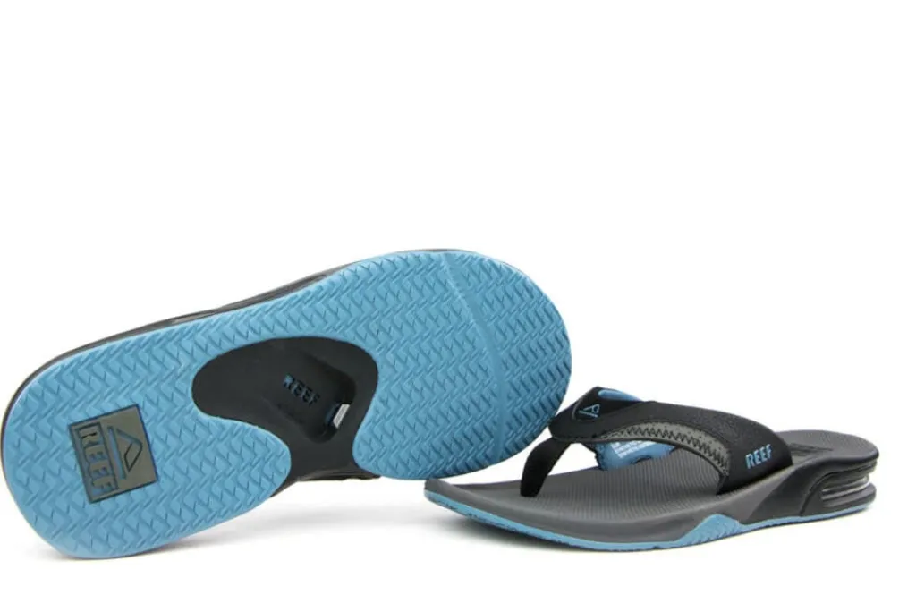 Slippers | Sandalen En Slippers^Reef Slippers Fanning Grijs Blauw
