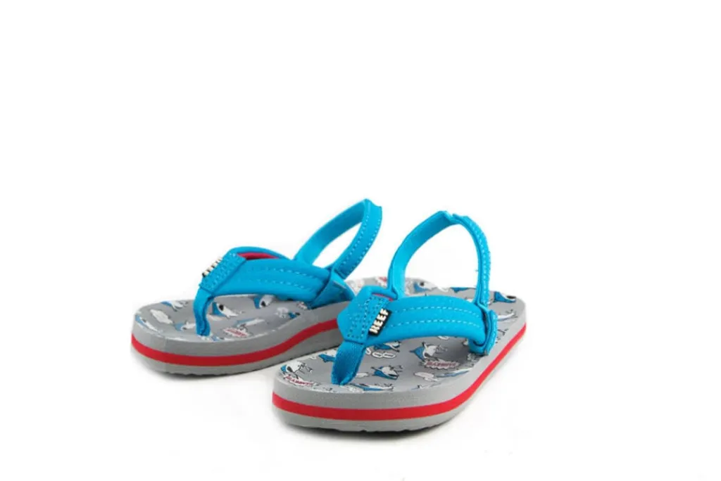 Slippers | Sandalen En Slippers^Reef Slippers Grijs Little Ahi Nom Nom