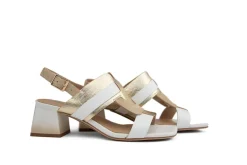 Sandalen | Sandalen En Slippers^Regarde le Ciel Sandaal Amalia White Gold