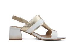Sandalen | Sandalen En Slippers^Regarde le Ciel Sandaal Amalia White Gold