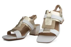 Sandalen | Sandalen En Slippers^Regarde le Ciel Sandaal Amalia White Gold