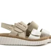 Sandalen | Sandalen En Slippers^Rieker Sandaal Beige Gold Perle