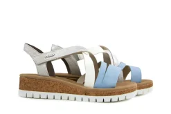 Sandalen | Sandalen En Slippers^Rieker Sandaal Blau Aqua Off White