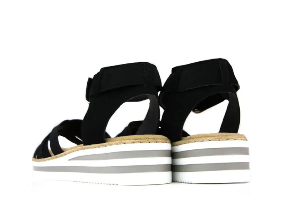 Sandalen | Sandalen En Slippers^Rieker Sandaal Morokko Schwarz