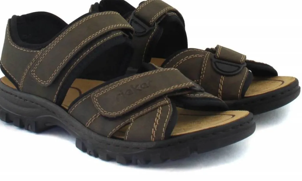 Sandalen | Sandalen En Slippers^Rieker Sandalen Bastia Tabak Bruin
