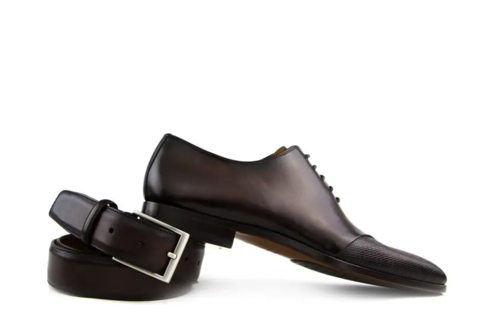 Riemen | Herenaccessoires^Magnanni Riem Wind Caoba Mid Brown