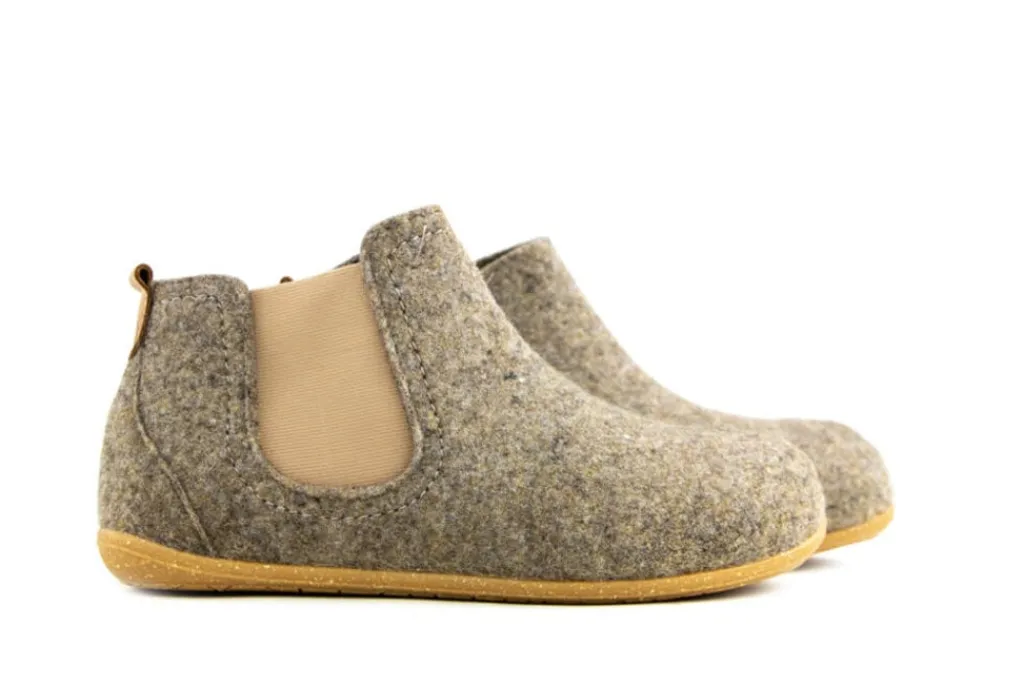 Pantoffels^Rohde Chelsea Boots Linen Softfilz