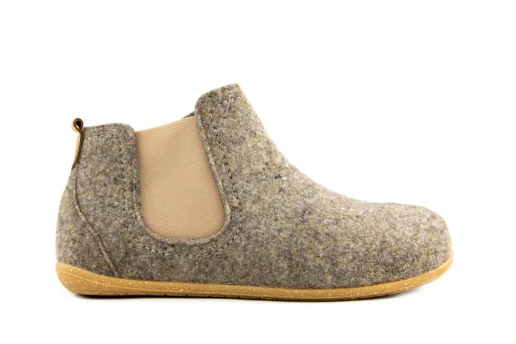 Pantoffels^Rohde Chelsea Boots Linen Softfilz