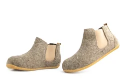 Pantoffels^Rohde Chelsea Boots Linen Softfilz