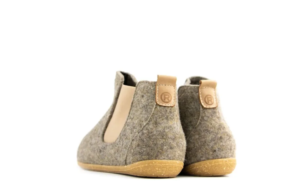 Pantoffels^Rohde Chelsea Boots Linen Softfilz