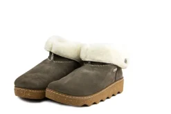Pantoffels^Rohde Hoge Pantoffel Earth Suede