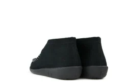 Pantoffels^Rohde Hoge Pantoffels Zwart