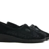 Pantoffels^Rohde Instapper Black Print