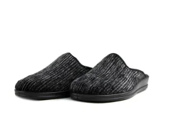 Pantoffels^Rohde Muil Grijs Rib