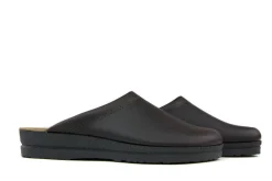 Pantoffels^Rohde Muilen Espresso Leder
