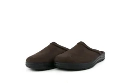 Pantoffels^Rohde Muiltjes Microvelour Bruin