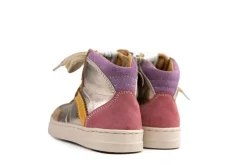 Sneakers^Romagnoli Hoge Sneaker Laminato Avorio