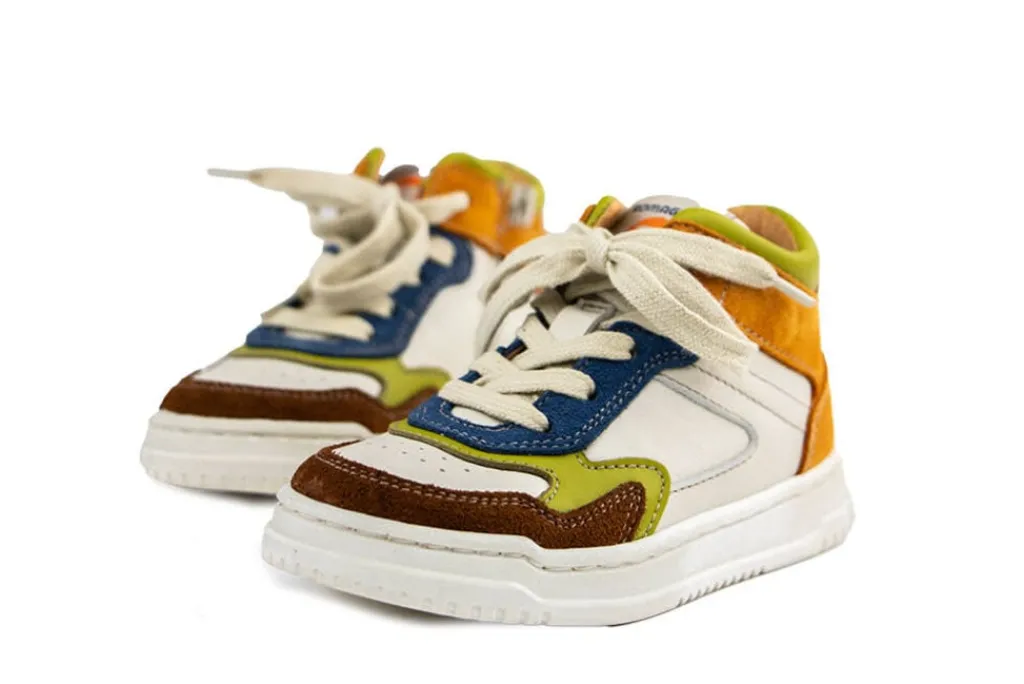 Sneakers^Romagnoli Hoge Sneaker Texano Panna