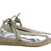 Espadrilles^Shabbies Palma Kimono Metal Silver