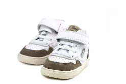 Babyschoenen Jongens^Shoesme Baby Proof Hoge Sneaker White Taupe