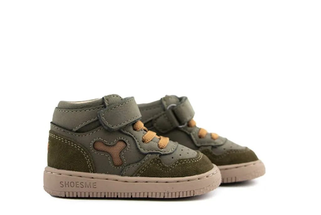 Sneakers^Shoesme Babyproof Hoge Sneaker Green