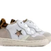 Babyschoenen Meisjes^Shoesme Babyproof Sneaker White Leopardo