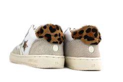 Babyschoenen Meisjes^Shoesme Babyproof Sneaker White Leopardo