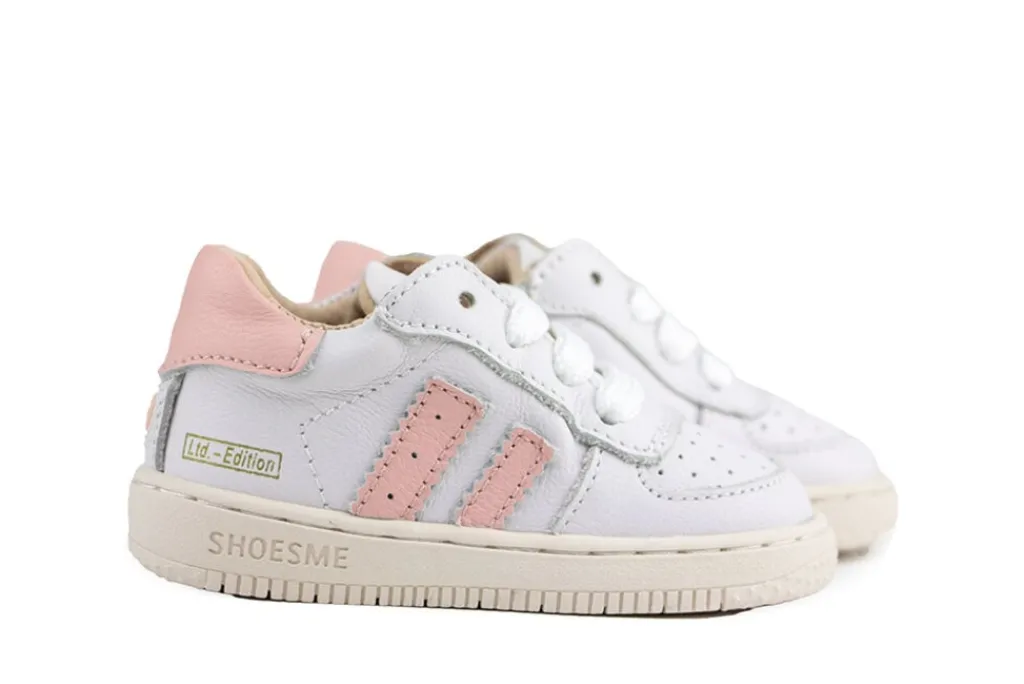 Babyschoenen Meisjes^Shoesme Extreme Flex Sneaker White Pink