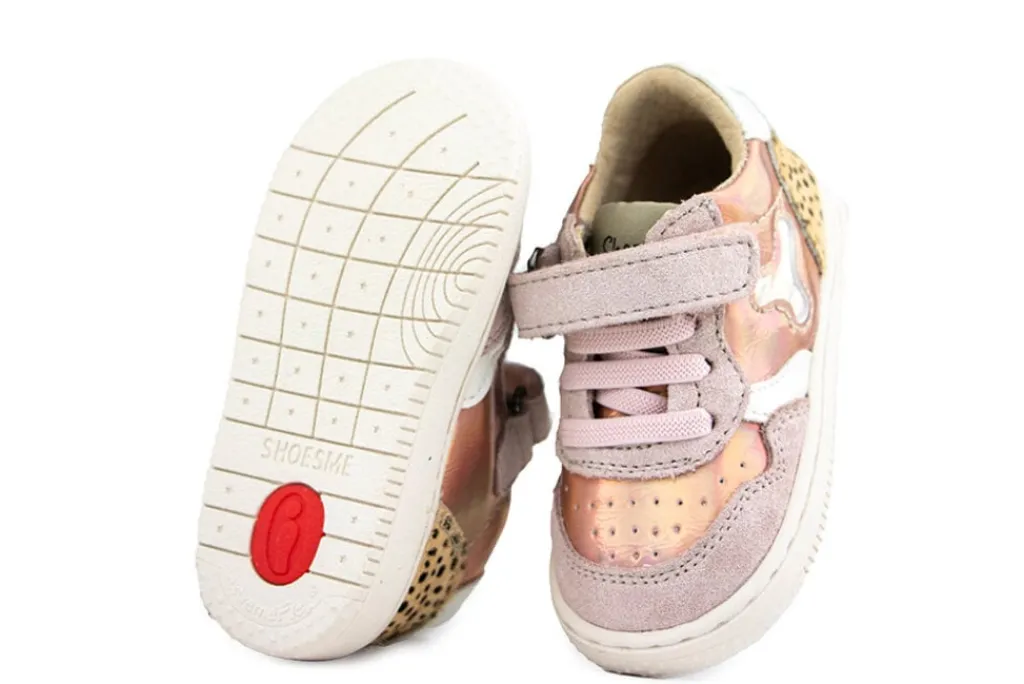 Babyschoenen Meisjes^Shoesme Extreme Flex Sneaker Pink Metallic